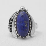 Natural Mexican Turquoise Silver Rings