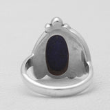 Natural Mexican Turquoise Silver Rings