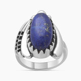 Natural Mexican Turquoise Silver Rings