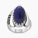 Natural Mexican Turquoise Silver Rings