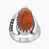 Natural Mexican Turquoise Silver Rings