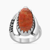 Natural Mexican Turquoise Silver Rings