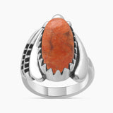 Natural Mexican Turquoise Silver Rings