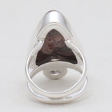 925 Sterling Silver Crazy Lace Agate Rings