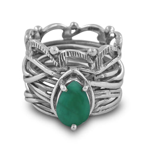 Natural Ruby 925 Sterling Silver Rings