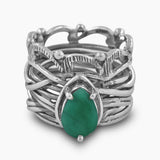 Natural Ruby 925 Sterling Silver Rings