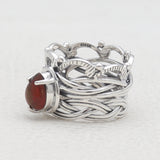 Natural Ruby 925 Sterling Silver Rings