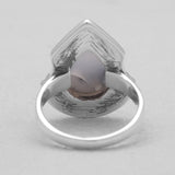 925 Sterling Silver Dendritic Opal Rings