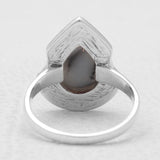 925 Sterling Silver Dendritic Opal Rings