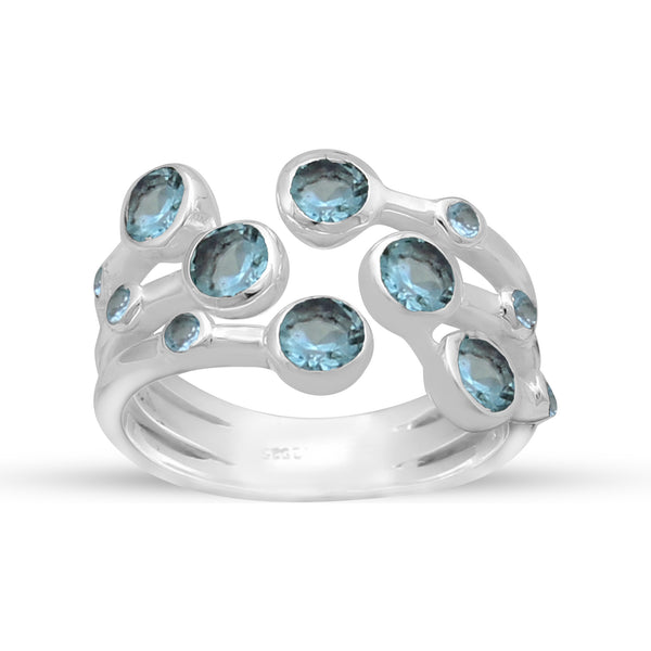 Amethyst Silver Rings