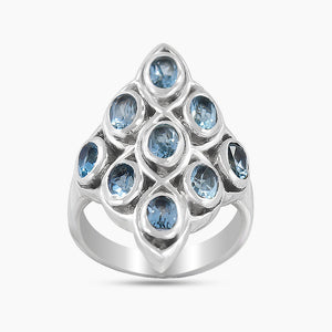 925 Sterling Silver Peridot Rings