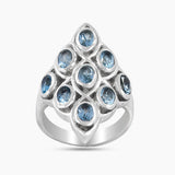 925 Sterling Silver Peridot Rings