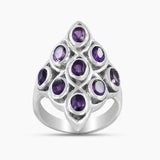 925 Sterling Silver Peridot Rings