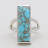 Mexican Turquoise Silver Rings
