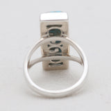 Mexican Turquoise Silver Rings