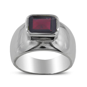 925 Sterling Silver Amethyst Rings