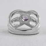 Iolite Silver Ring