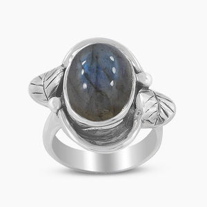 925 Sterling Silver Labradorite Rings