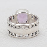 Amethyst Silver Rings