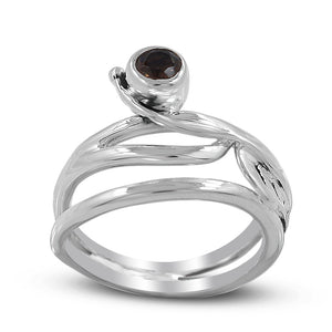 925 Sterling Silver Citrine Ring