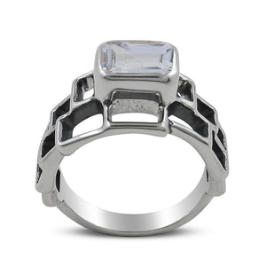 Natural Citrine Silver Rings