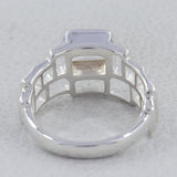 Natural Citrine Silver Ring