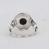925 Sterling Silver Dendritic Opal Rings
