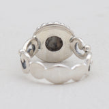 925 Sterling Silver Dendritic Opal Rings