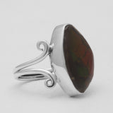 925 Sterling Silver Ammolite Rings