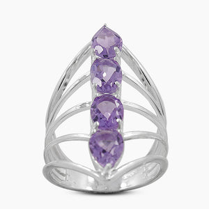 925 Sterling Silver Blue Topaz Rings