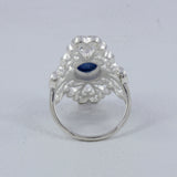 Natural Rainbow Moonstone Silver Rings