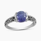 925 Silver Rainbow Moonstone Rings