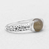 925 Silver Rainbow Moonstone Rings