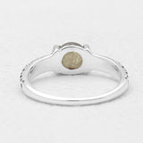 925 Silver Rainbow Moonstone Rings