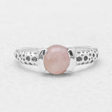 925 Silver Rainbow Moonstone Rings