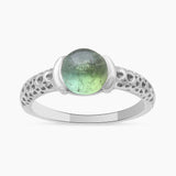 925 Silver Rainbow Moonstone Rings