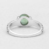 925 Silver Rainbow Moonstone Rings