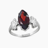 925 Sterling Silver Amethyst Rings