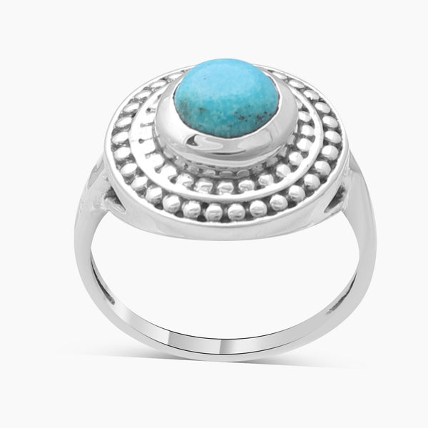 Arizona Turquoise Silver Rings