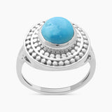 Mexican Turquoise Silver Rings