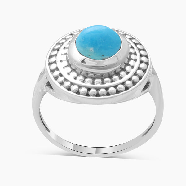Arizona Turquoise Silver Rings