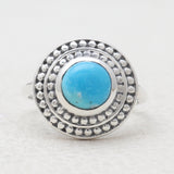 Arizona Turquoise Silver Rings