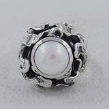 Natural Pearl Silver Ring