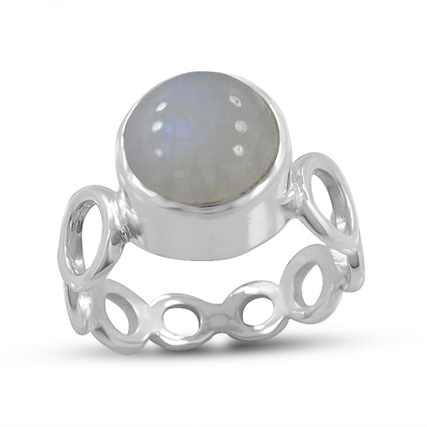 925 Sterling Silver Larimar Ring