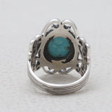 Mexican Turquoise Silver Rings