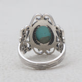 Mexican Turquoise Silver Rings