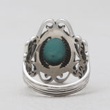 Mexican Turquoise Silver Rings