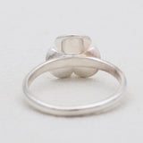 South Sea Pearl Silver Rings