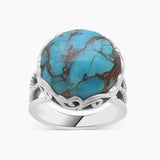 Dendritic Opal Silver Rings