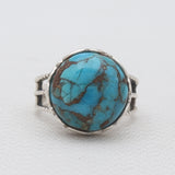 Dendritic Opal Silver Rings